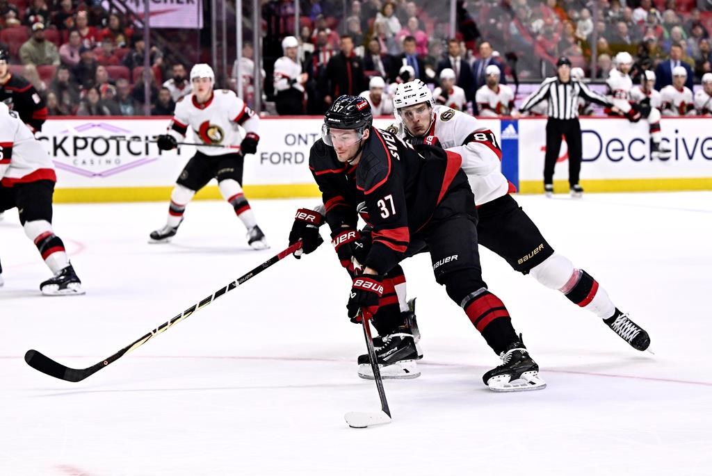 Orlov connaît une bonne soirée de travail et les Hurricanes écrasent les Sénateurs