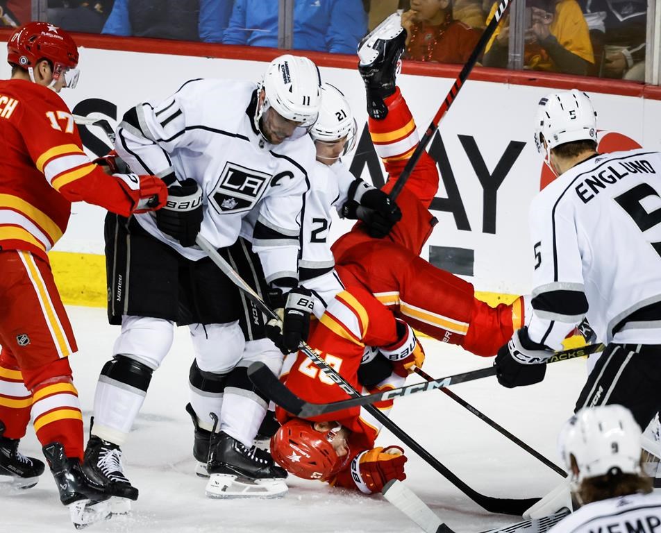 Nazem Kadri récolte 2 points, les Flames gagnent 4-2 contre les Kings