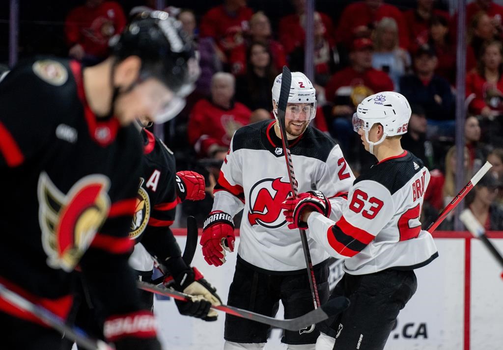 Les Devils retrouvent le chemin de la victoire et battent les Sénateurs 4-3