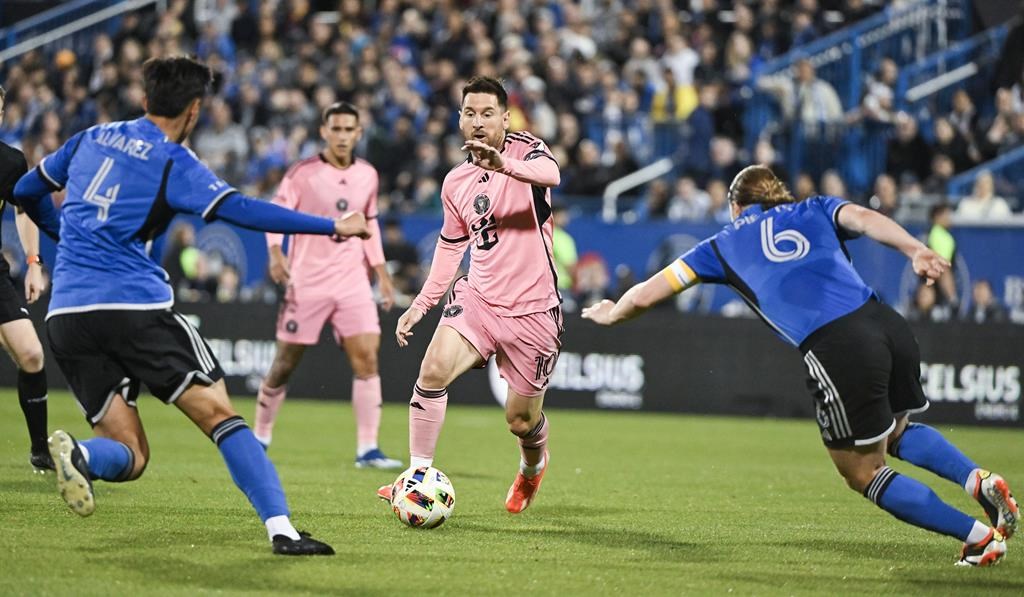 Lionel Messi et l’Inter Miami CF ont raison du CF Montréal par la marque de 3-2