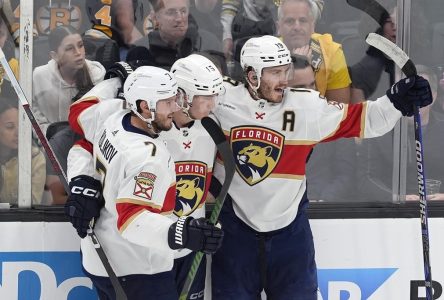 Les Panthers défont les Bruins 2-1 et rejoignent les Rangers en finale de l’Est