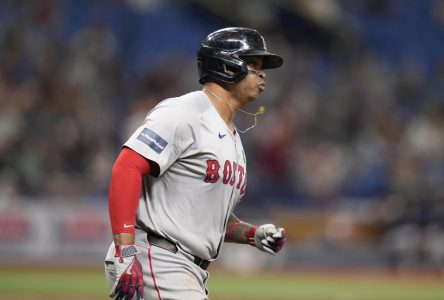 Rafael Devers établit un record chez les Red Sox, qui défont les Rays 5-0