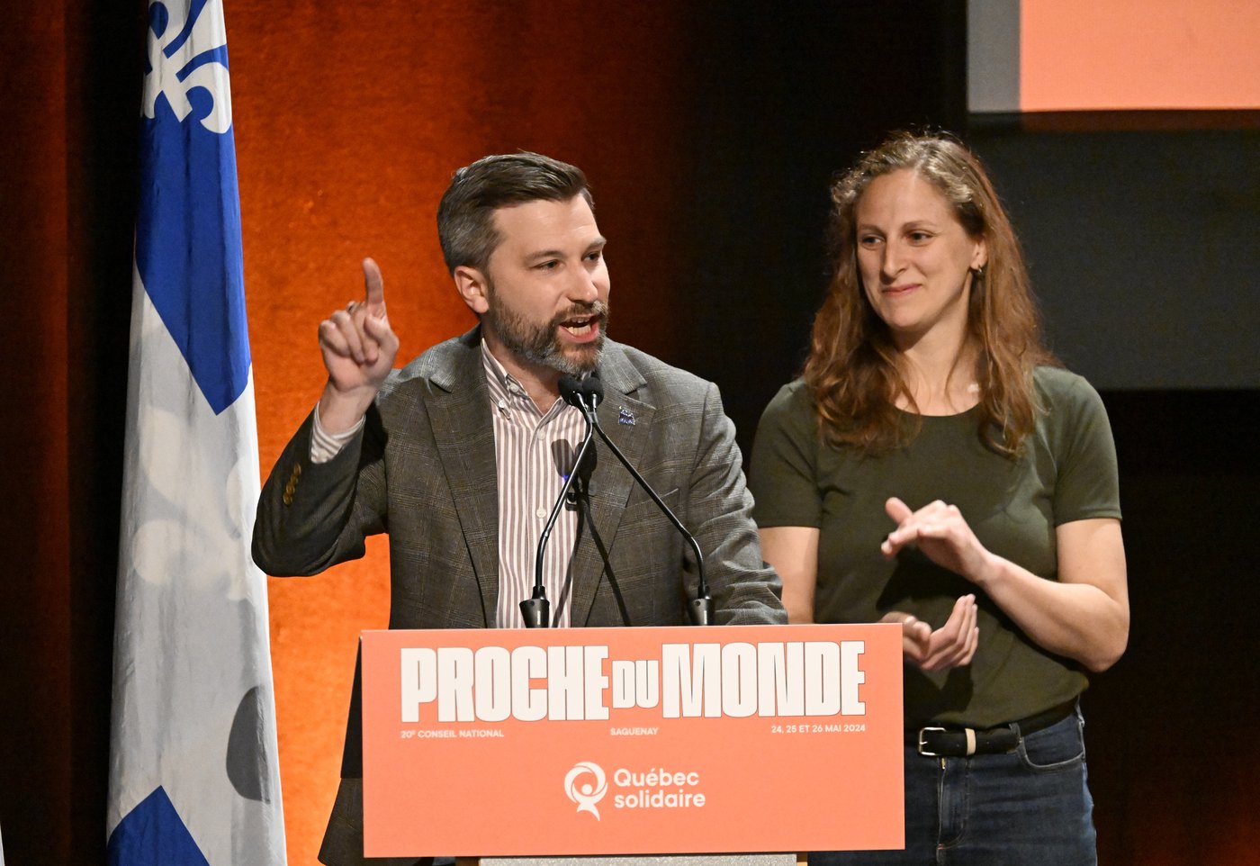 Conseil national de QS: les solidaires sortent «unis», clame Gabriel Nadeau-Dubois