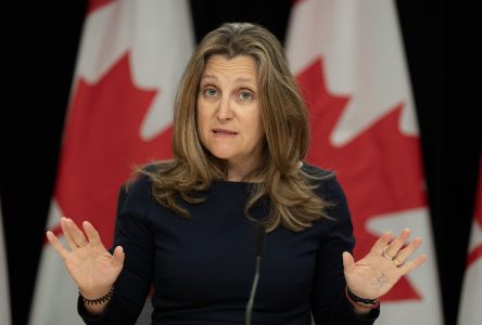 Freeland assure que le crédit d’impôt promis pour le captage du carbone est imminent