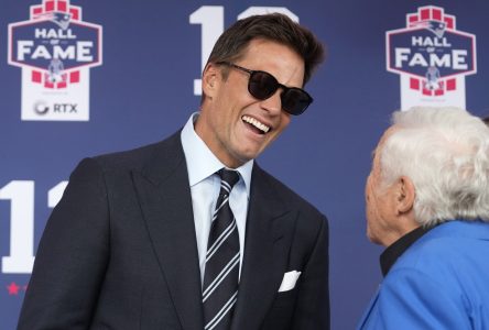 Tom Brady est intronisé au Temple de la renommée des Patriots