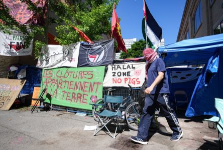 Les manifestants propalestiniens mettront fin à leur campement à l’UQAM jeudi