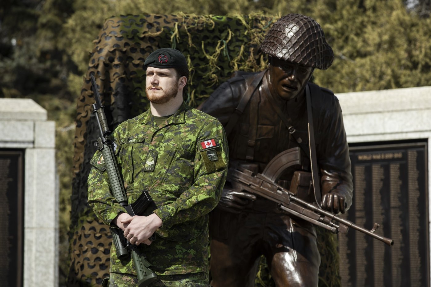 Jour J: une statue du Royal Regina Rifles sera inaugurée à la plage Juno