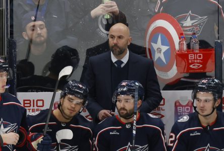 Les Blue Jackets de Columbus congédient l’entraîneur-chef Pascal Vincent