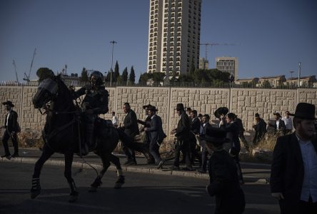 Des ultra-orthodoxes manifestent à Jérusalem pour défendre un régime d’exemption