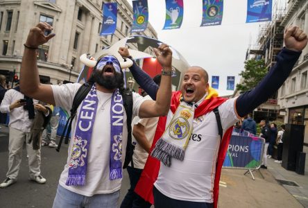 Sécurité renforcée au stade de Wembley pour la finale de la Ligue des champions