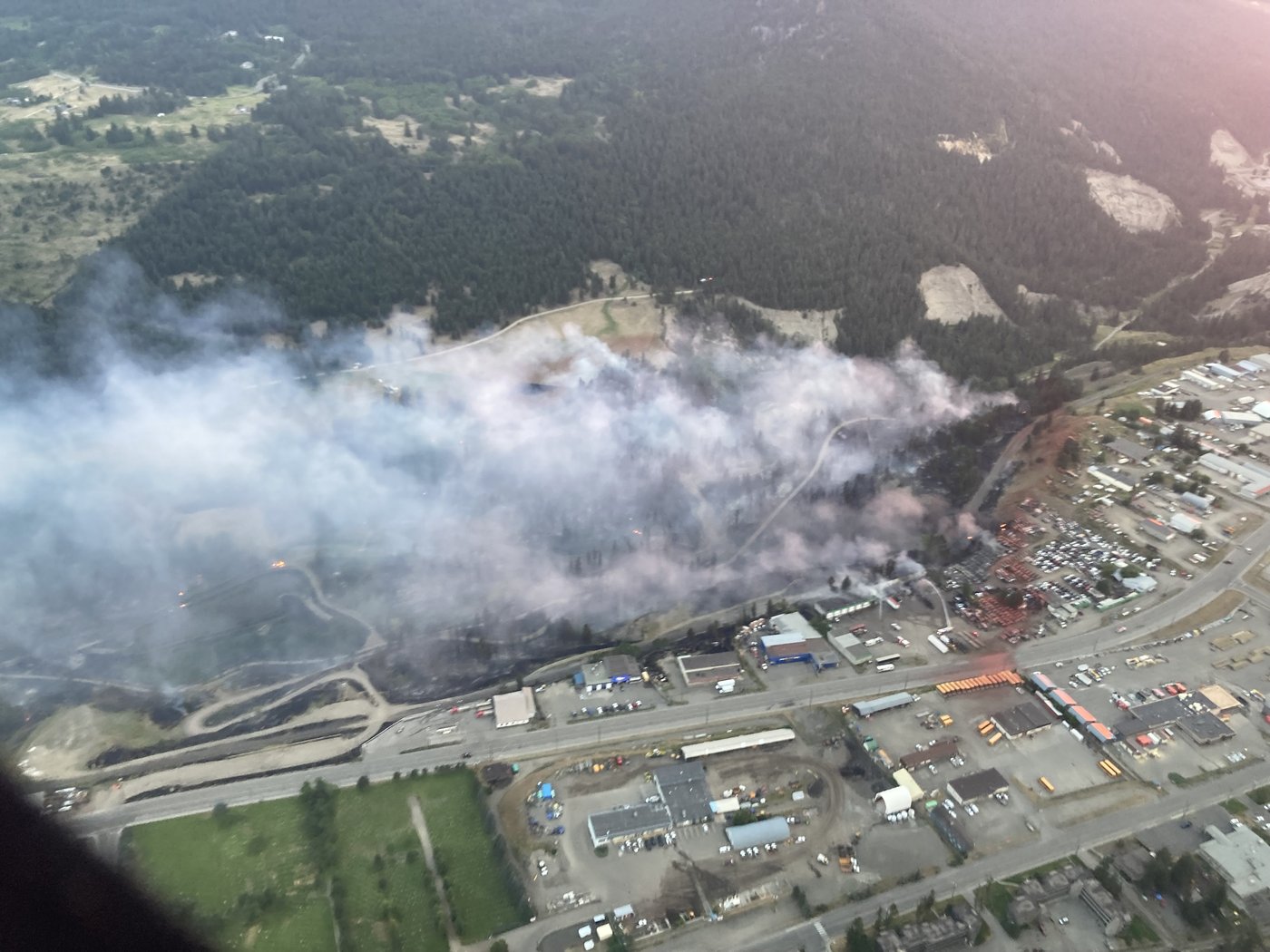 Des feux de forêt menacent Williams Lake et d’autres endroits en Colombie-Britannique