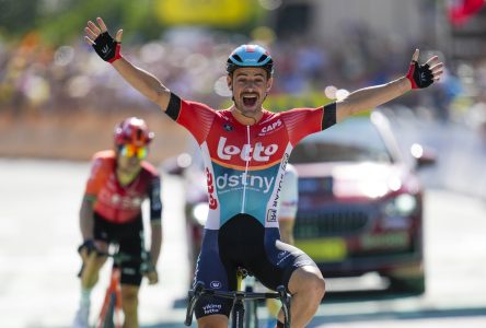 Le Belge Victor Campenaerts remporte la 18e étape du Tour de France