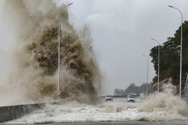 Le typhon Gaemi a touché terre en Chine, jeudi