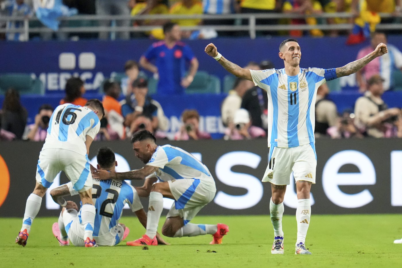 L’Argentine marque en temps supplémentaire et gagne la Copa America