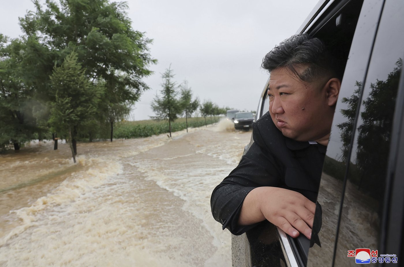 Kim Jong Un a sauvé 5000 personnes des inondations, selon l’agence de presse du pays