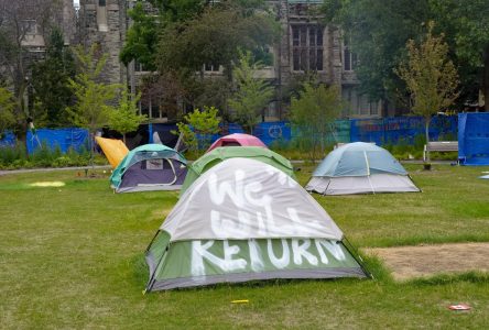 Les manifestants du campement à l’Université de Toronto s’engagent à quitter
