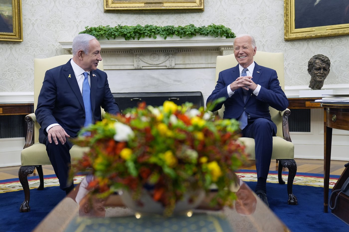 Guerre à Gaza: le premier ministre Nétanyahou rencontre Biden et Harris