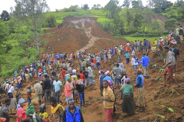 Au moins 157 personnes sont mortes dans un glissement de terrain en Éthiopie