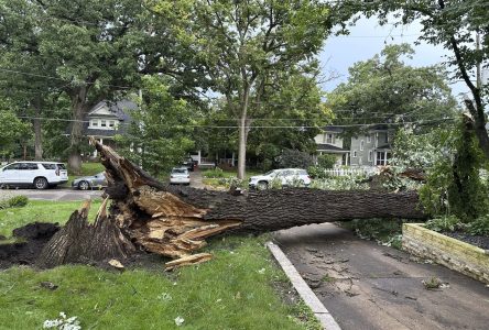 De violentes tempêtes accompagnées de tornades s’abattent sur le Midwest américain
