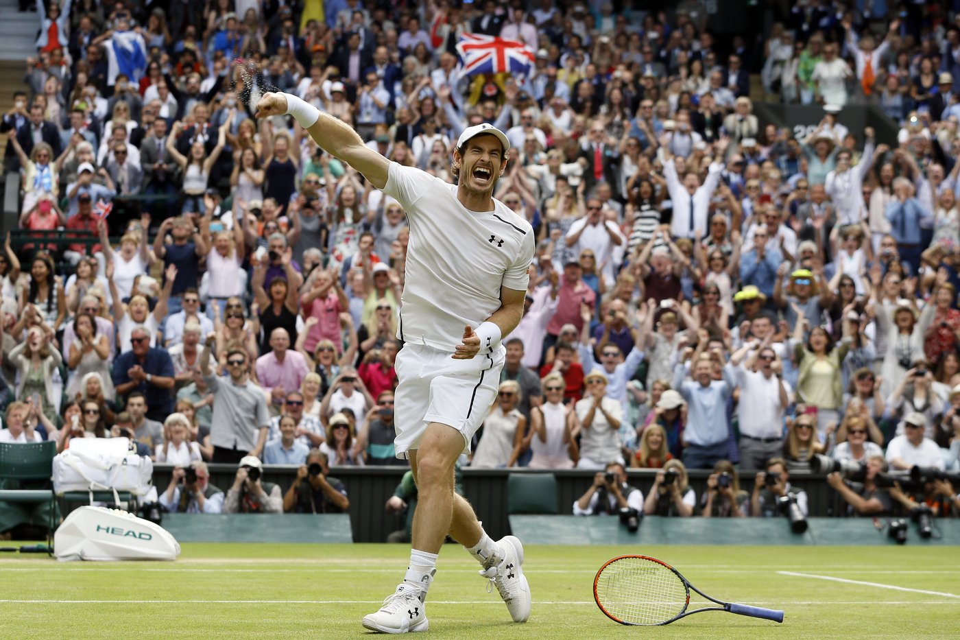 Le Britannique Andy Murray jouera uniquement en double masculin à Wimbledon