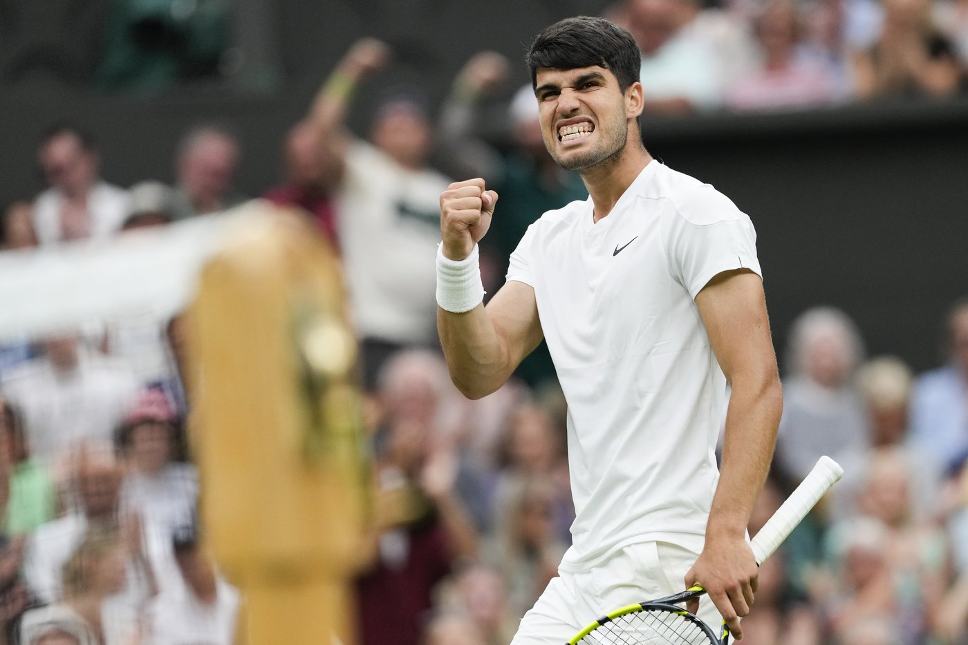 Wimbledon: Carlos Alcaraz vient de l’arrière et triomphe de Frances Tiafoe