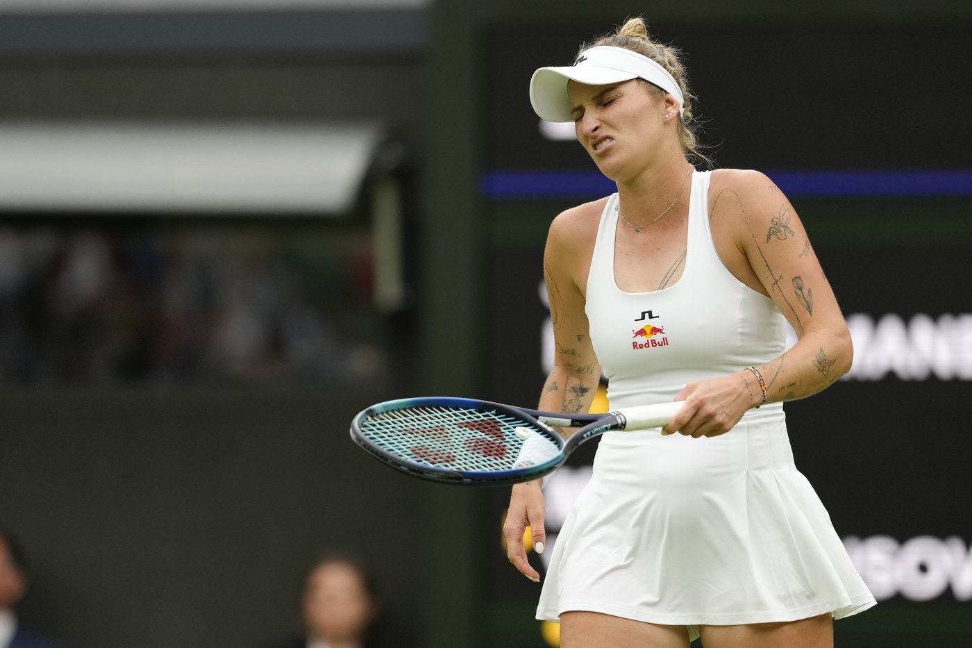 La championne en titre Marketa Vondrousova est surprise au 1er tour à Wimbledon
