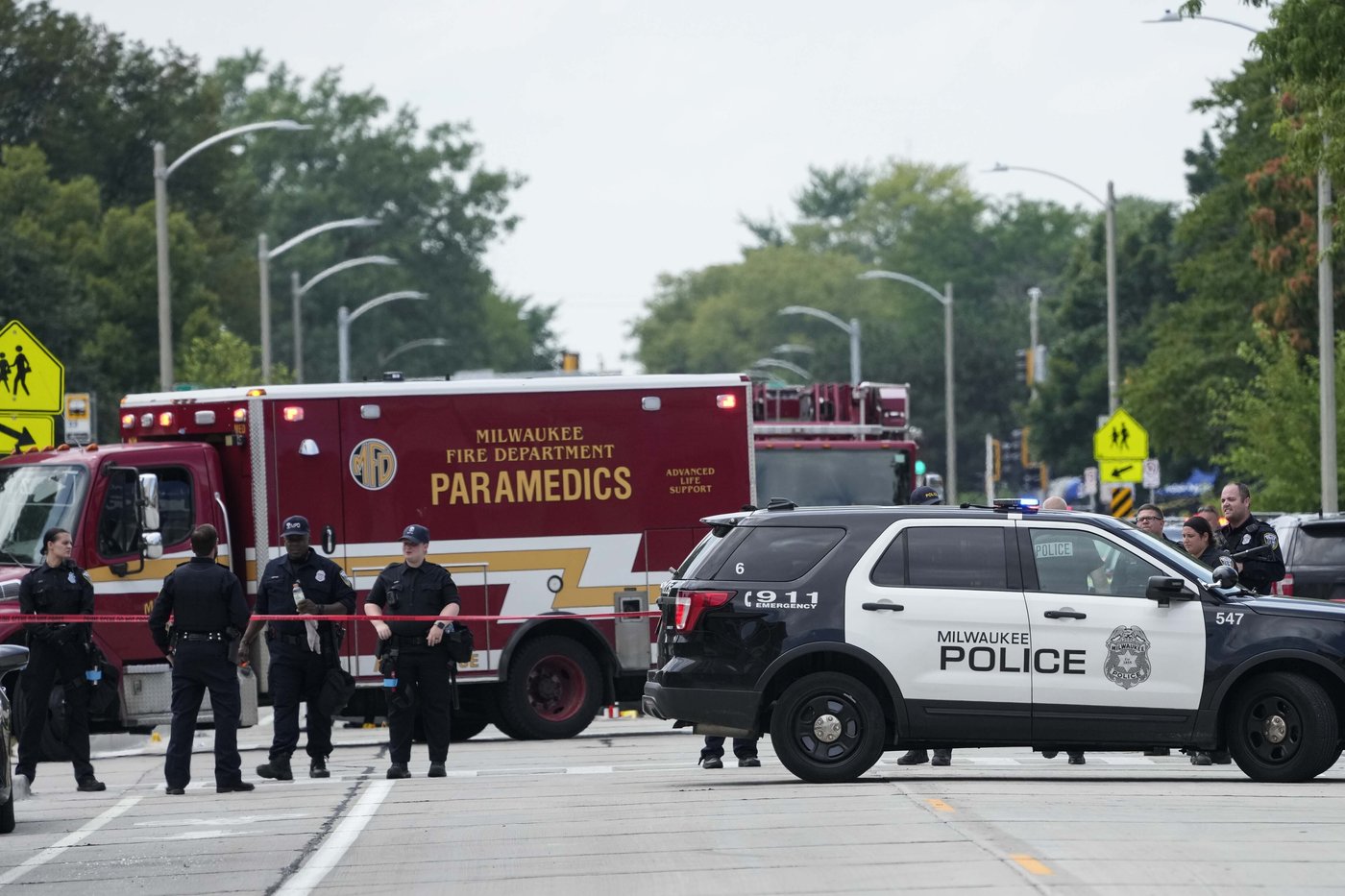 Un homme a été abattu par des policiers près de la convention nationale républicaine