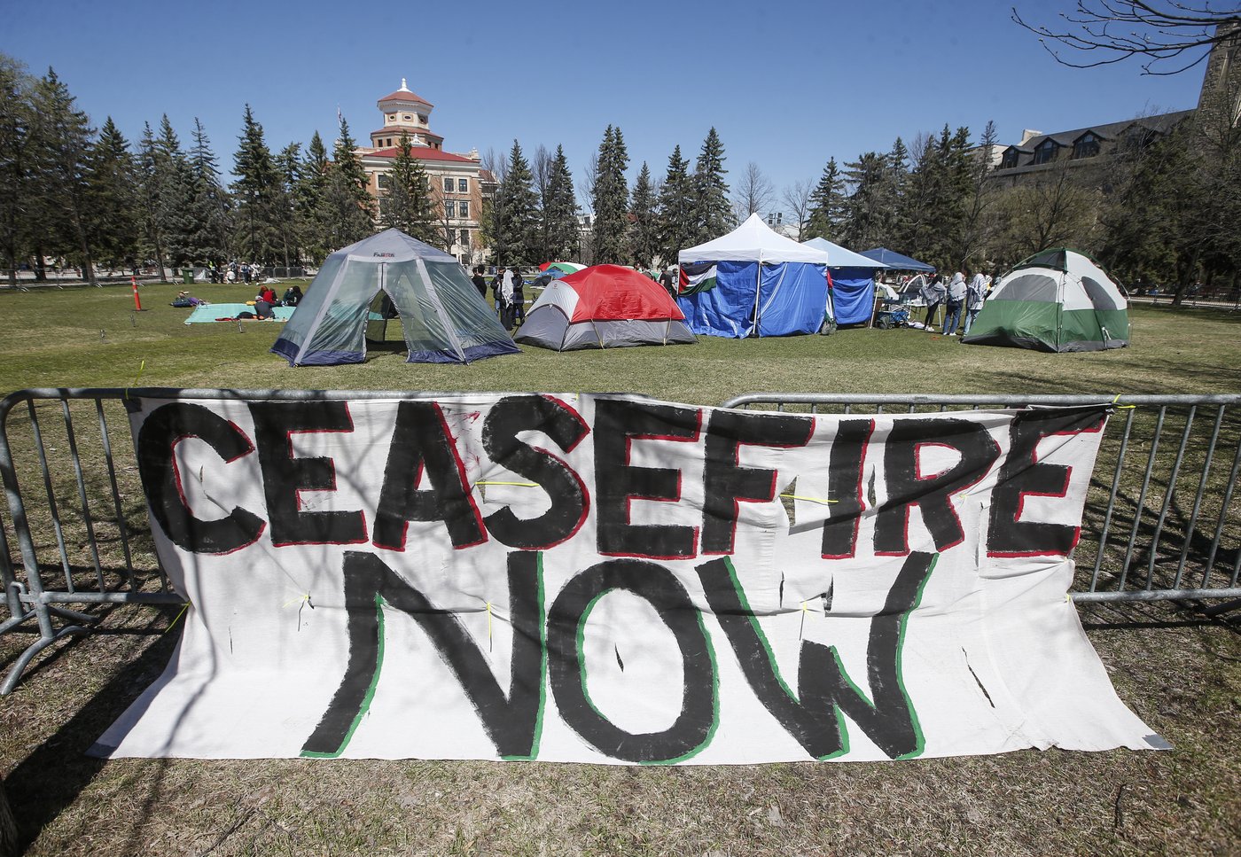 Le campement propalestinien à l’Université du Manitoba prend fin après deux mois