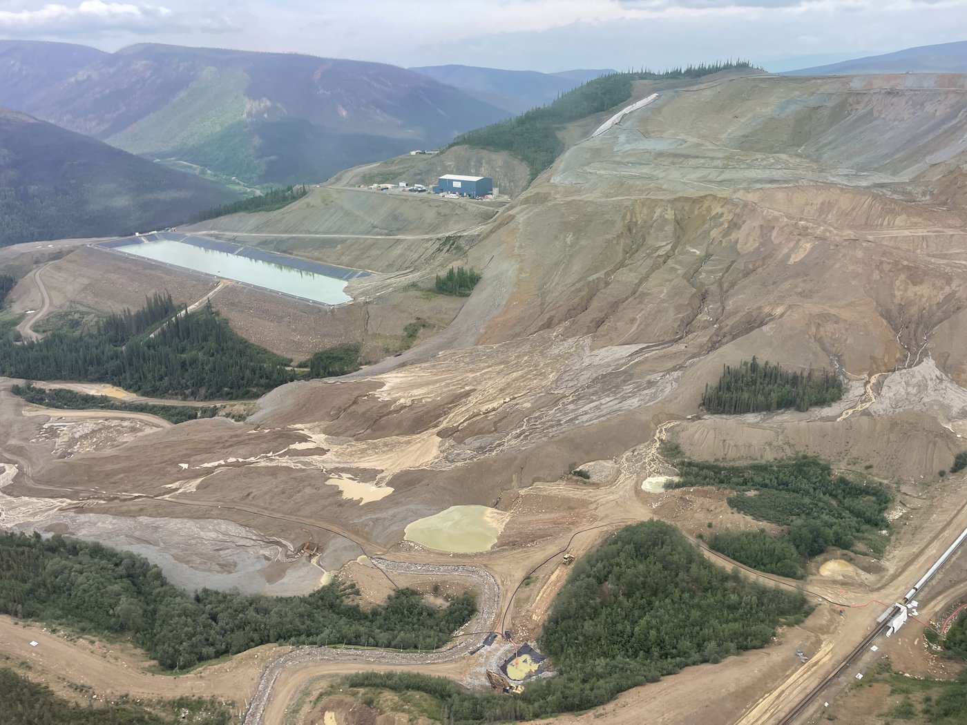Mine de Victoria Gold: un permis aurait été bafoué deux ans avant le glissement