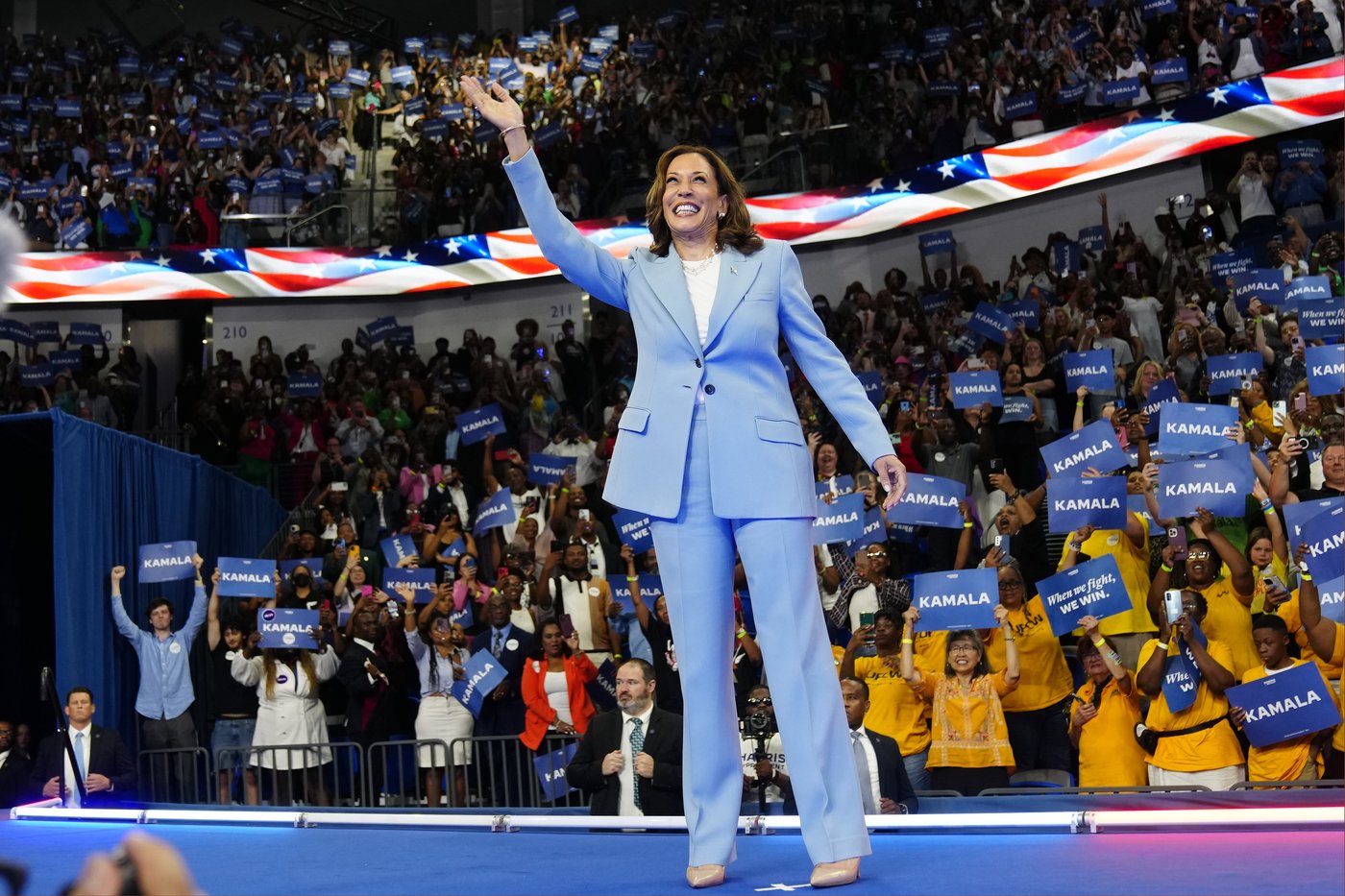 Kamala Harris a déjà assez de votes pour être la candidate à la présidentielle