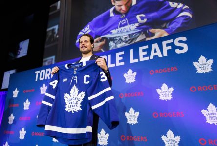 L’attaquant Auston Matthews devient le nouveau capitaine des Maple Leafs