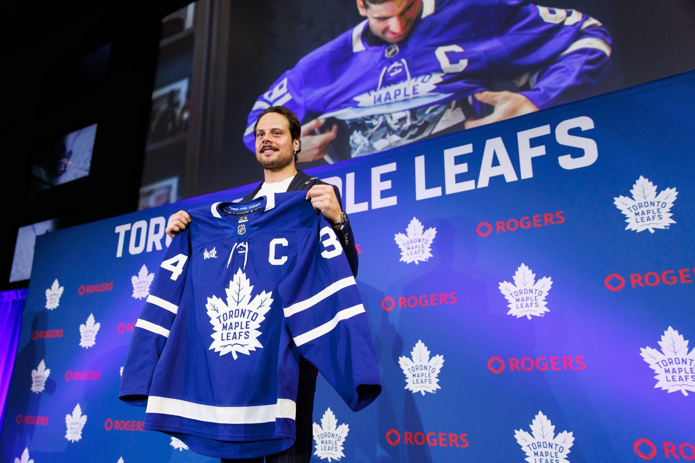 L’attaquant Auston Matthews devient le nouveau capitaine des Maple Leafs