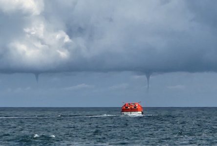 Des «tornades sur l’eau» ont été observées dans l’est du Canada cet été