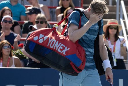 Auger-Aliassime, Shapovalov et Pospisil éliminés au 1er tour à Montréal