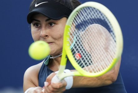 La Canadienne Bianca Andreescu trébuche au premier tour de l’Omnium Banque Nationale