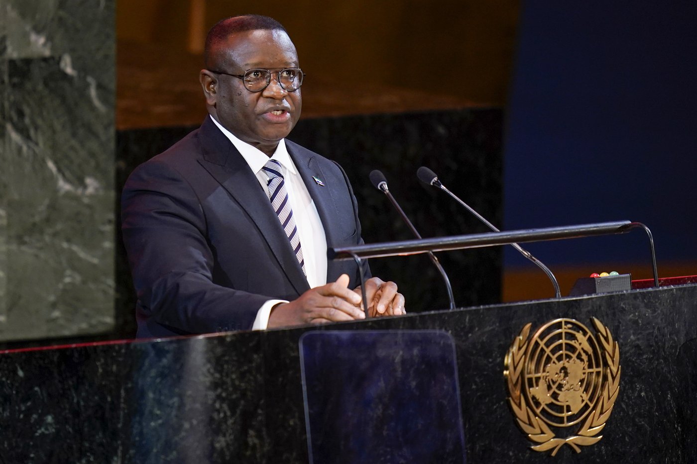 Le Sierra Leone demande plus de sièges pour l’Afrique au Conseil des Nations Unies