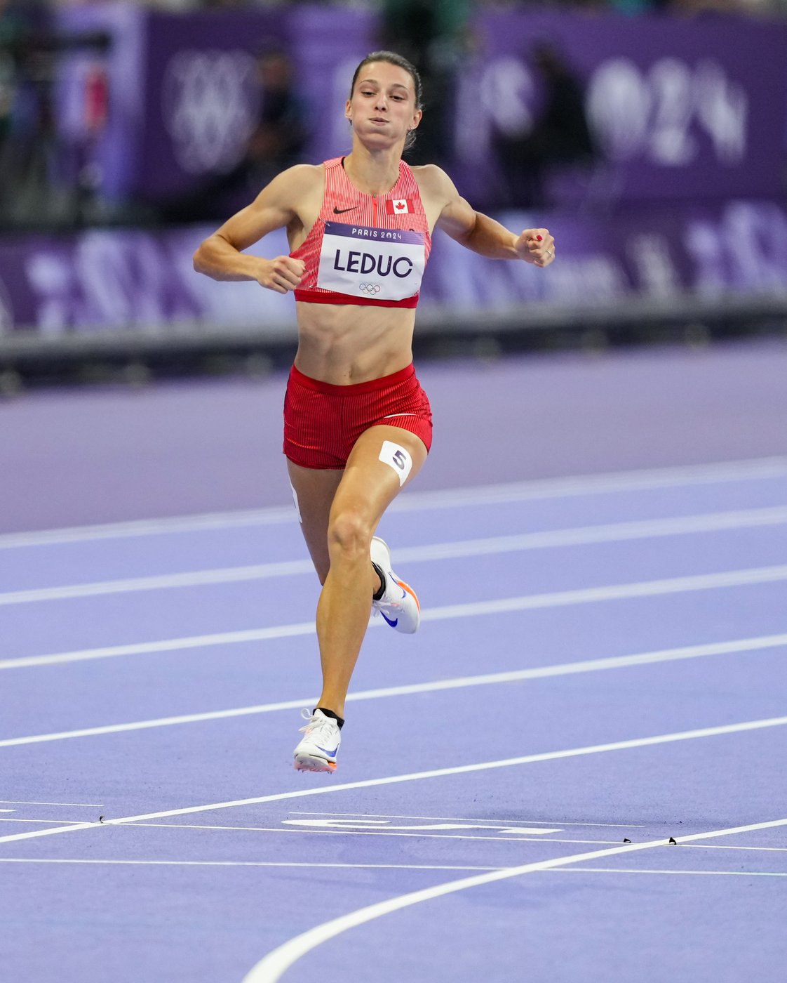 Audrey Leduc et le relais féminin 4×100 m sont qualifiés pour la finale olympique