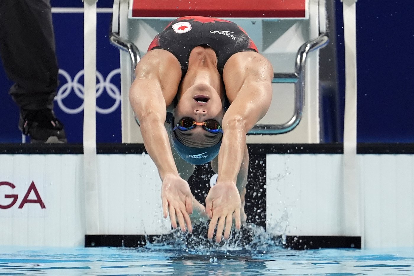 Kylie Masse décroche la médaille de bronze au 200 mètres dos aux Jeux de Paris