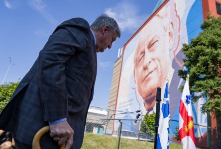 Une immense murale inaugurée en l’honneur de René Lévesque