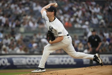 Le lanceur des Yankees Gerrit Cole devrait revenir au jeu dimanche face aux Blue Jays