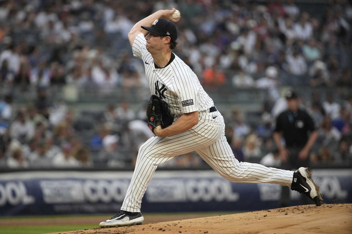 Le lanceur des Yankees Gerrit Cole devrait revenir au jeu dimanche face aux Blue Jays