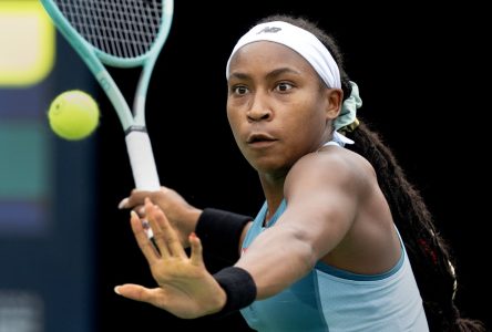 Coco Gauff, favorite de l’Omnium Banque Nationale, est éliminée en quarts de finale