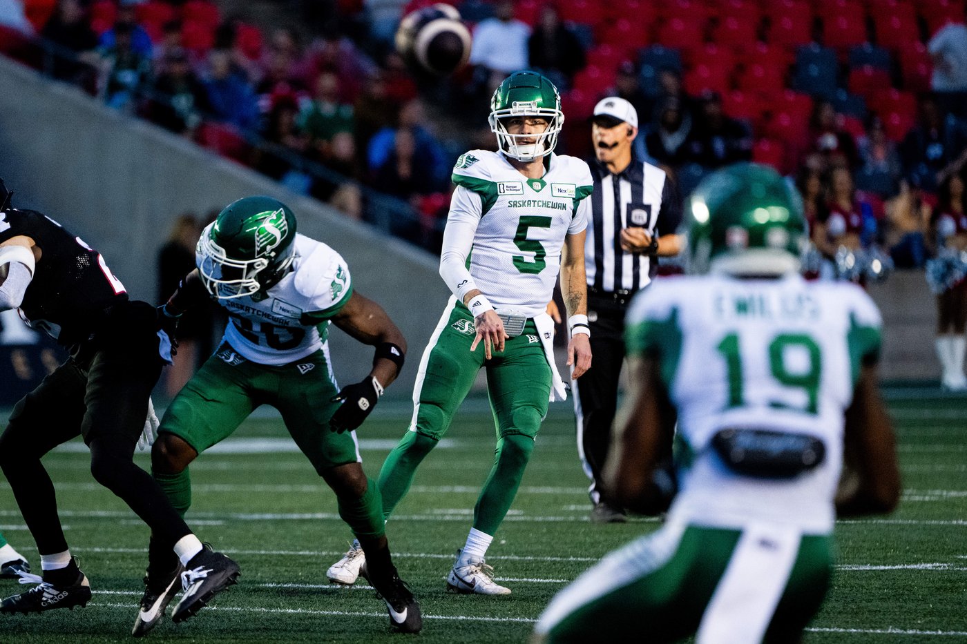 Les Roughriders et les Redblacks font match nul