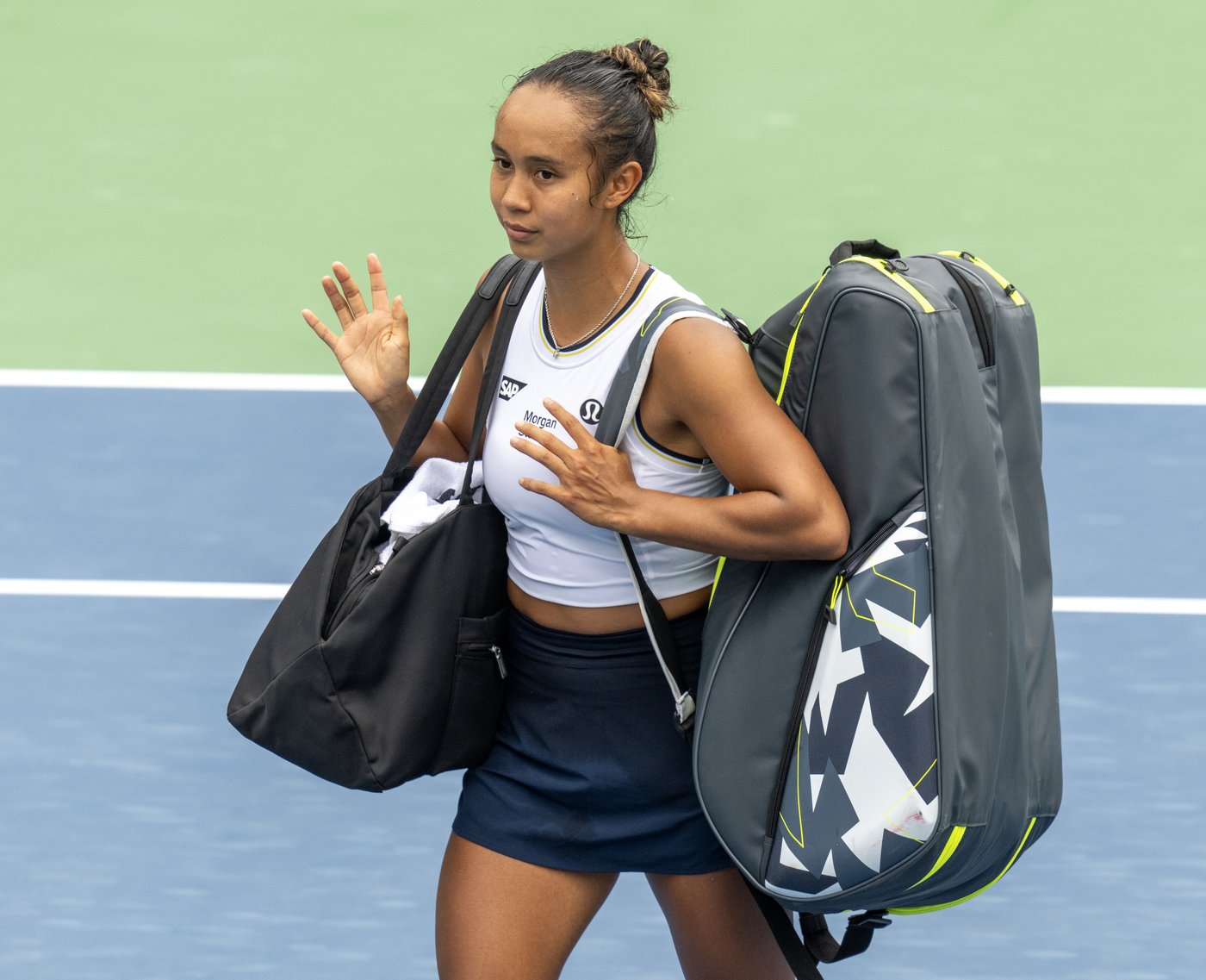 Leylah Fernandez est éliminée au deuxième tour à Toronto