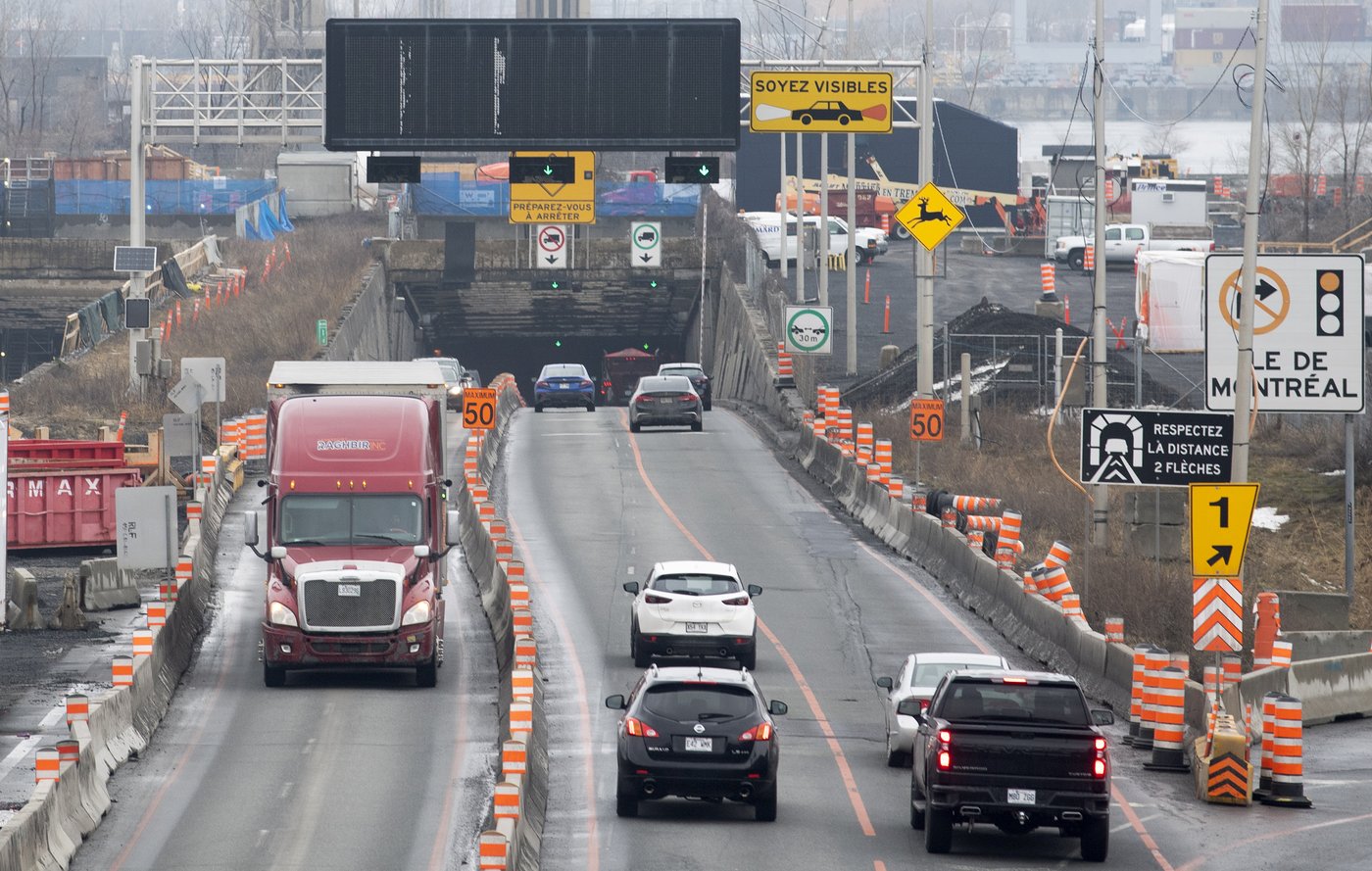 Des fermetures prévues au tunnel La Fontaine et au pont de l’Île-aux-Tourtes