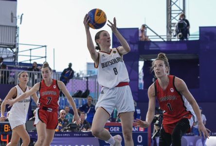 Le Canada s’incline 19-15 devant l’Allemagne en basketball 3×3 féminin à Paris