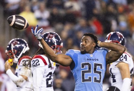 Les Alouettes sans réponse face au jeu au sol des Argonauts, qui l’emportent 37-31