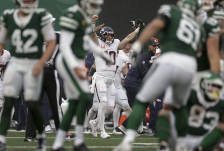 Une 1re passe de touché pour Bo Nix dans la victoire de 10-9 contre les Jets