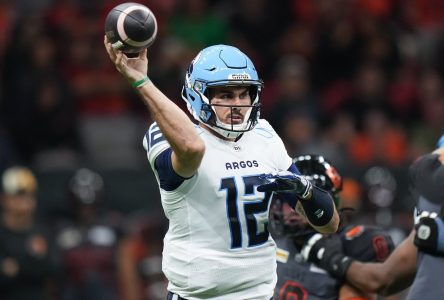 Les Argos de retour dans le droit chemin avec un gain de 33-17 à Vancouver