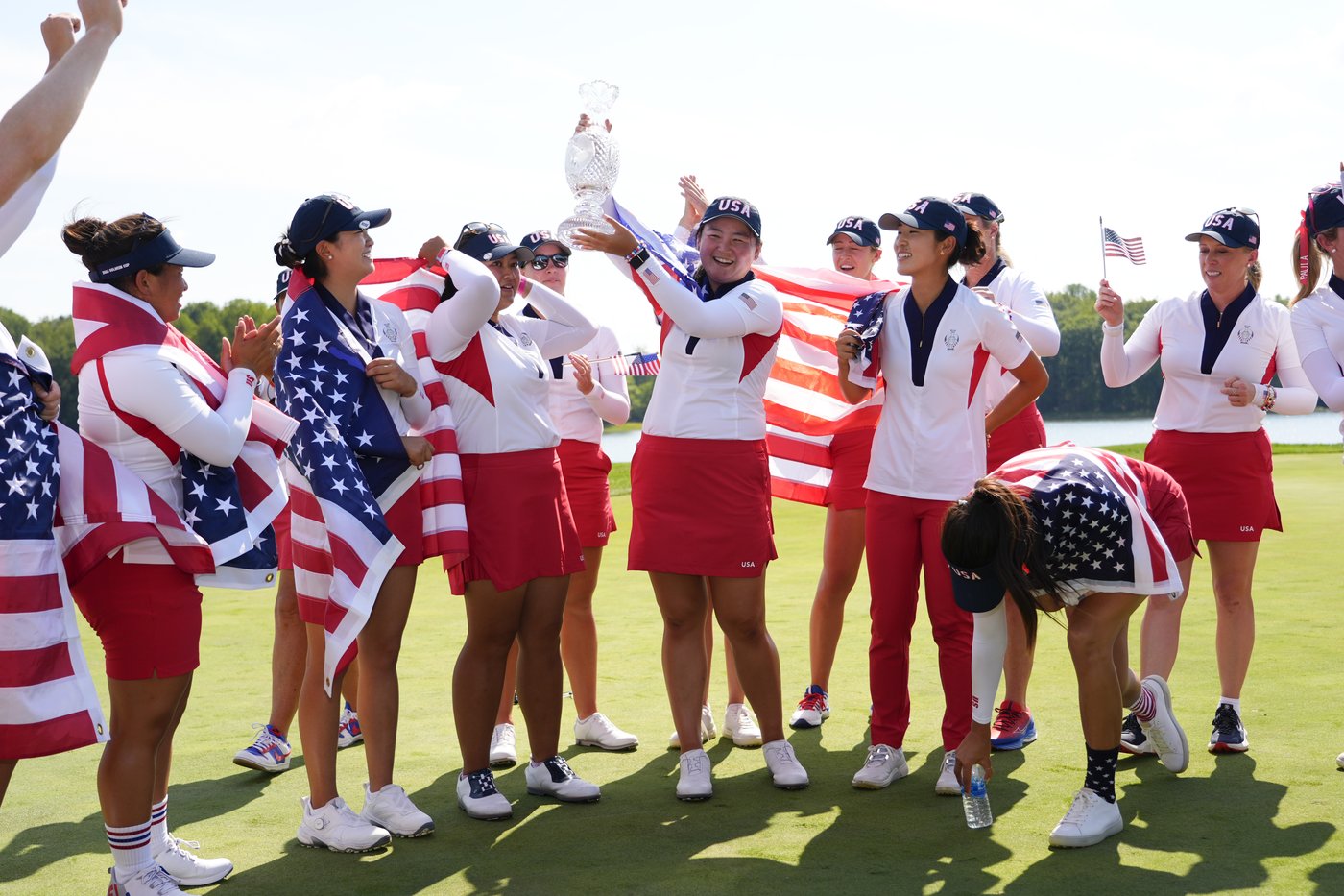 Golf féminin: les États-Unis gagnent la coupe Solheim pour la 1ère fois depuis 2017